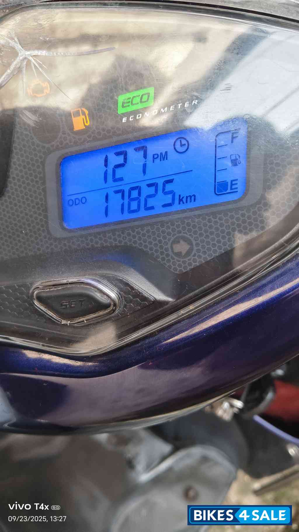 Blue TVS Jupiter 125