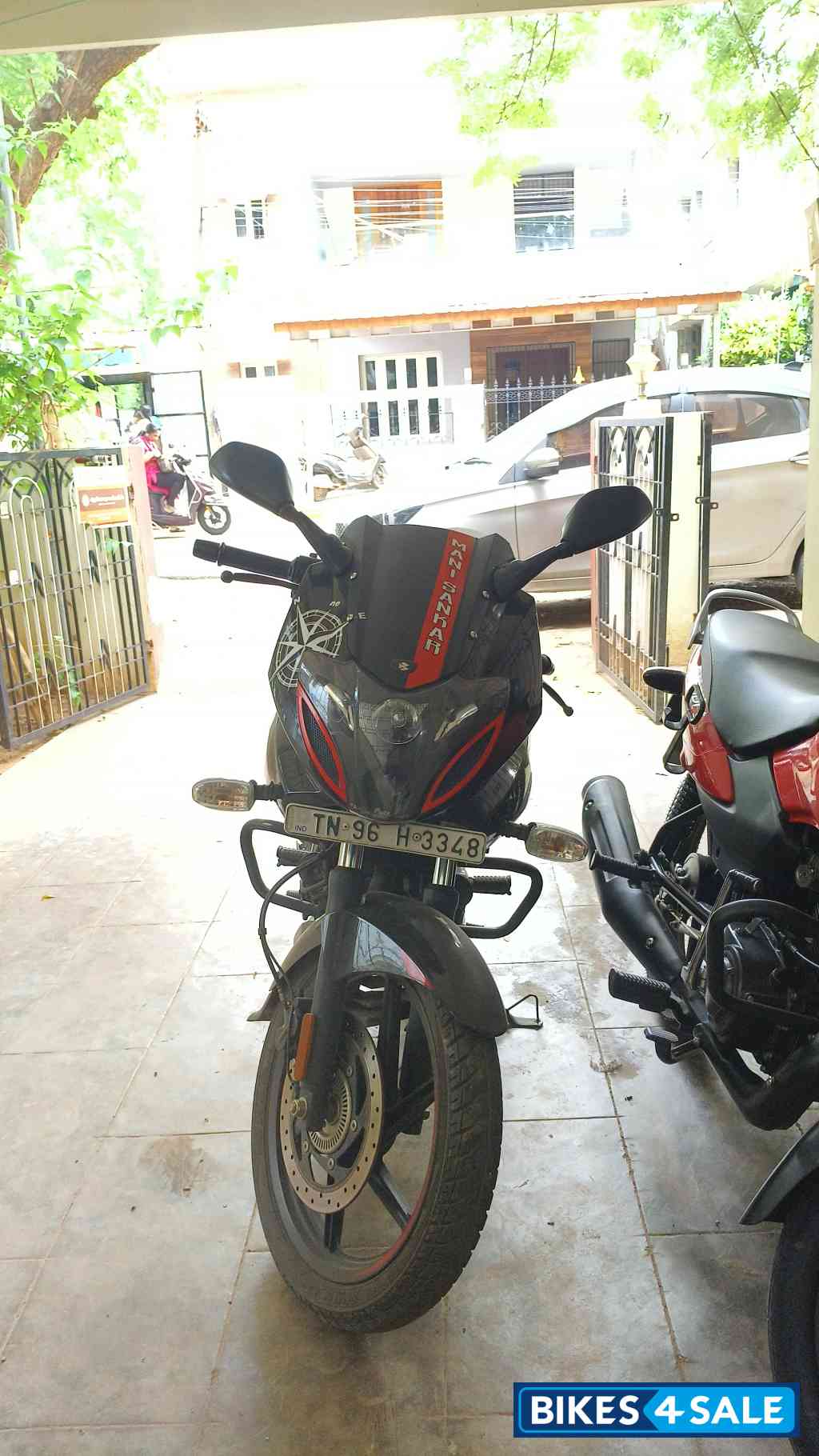 Black & Red Bajaj Pulsar 220F BS6