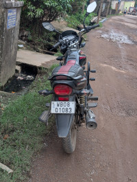 Maroon Bajaj Platina 110