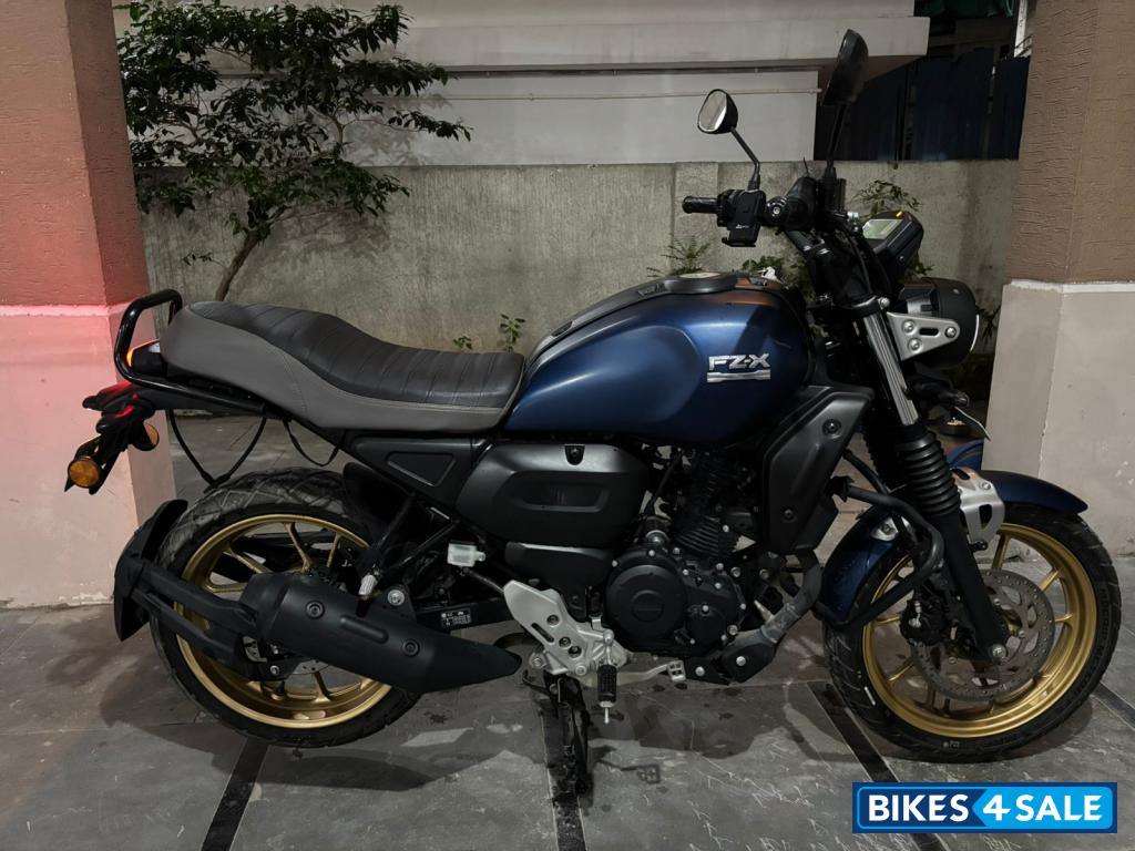 Matte Blue Yamaha FZ-X