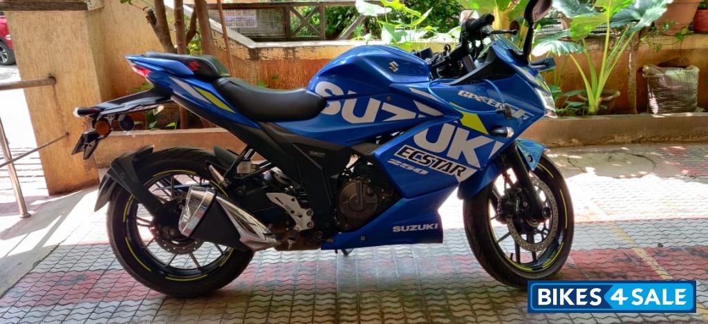 Mt Triton Blue Suzuki Gixxer SF 250 BS6