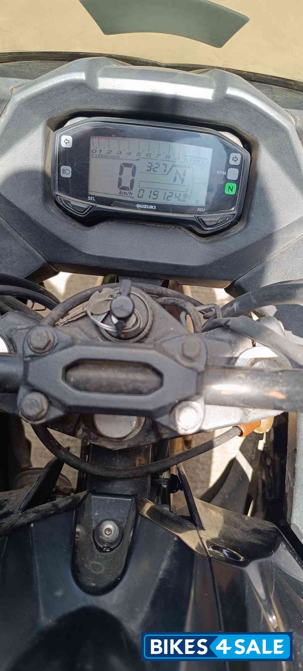 Black Suzuki Gixxer SF Moto GP