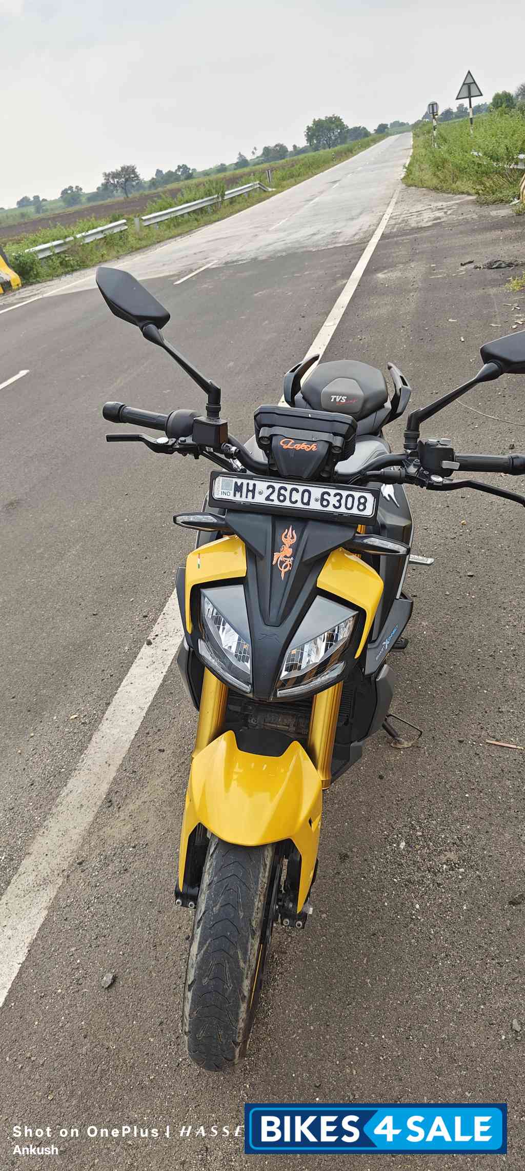 Fury Yellow TVS Apache RTR 310