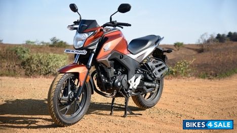 Neo Orange Honda CB Hornet 160R
