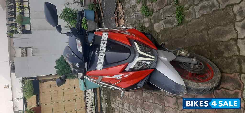Red And Black TVS NTORQ 125