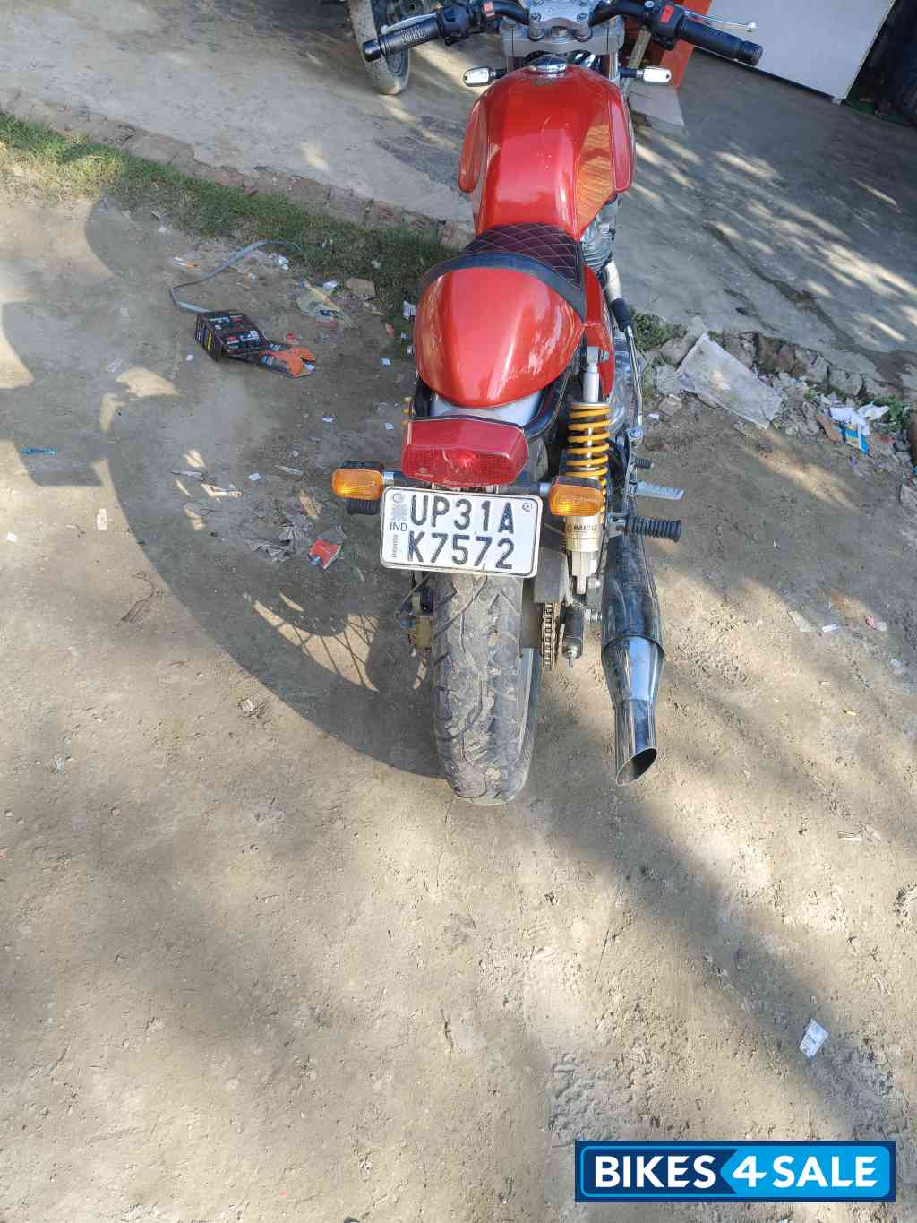 Red Royal Enfield Continental GT 535