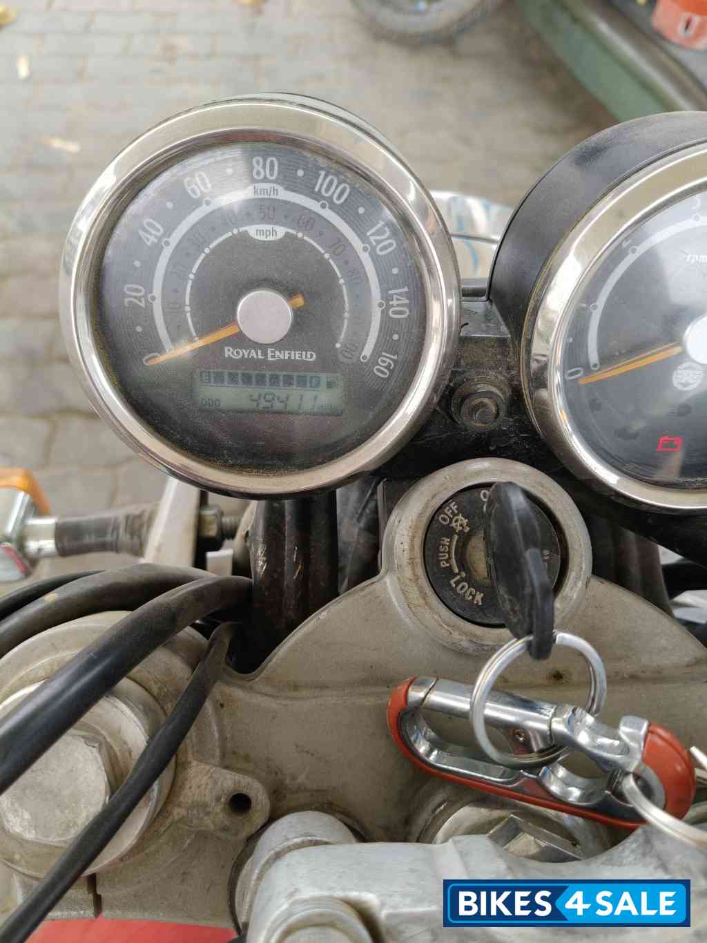 Red Royal Enfield Continental GT 535