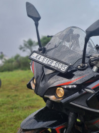 Ebony Black Bajaj Pulsar RS 200 ABS