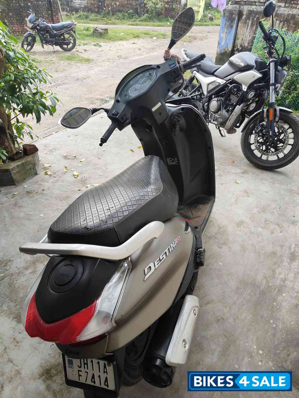 Mat Ray Silver Hero Destini 125 VX