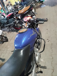Blue Bajaj Pulsar P150 Single Disc Single Seat