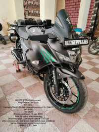 Mat Black Suzuki Gixxer SF 250 BS6