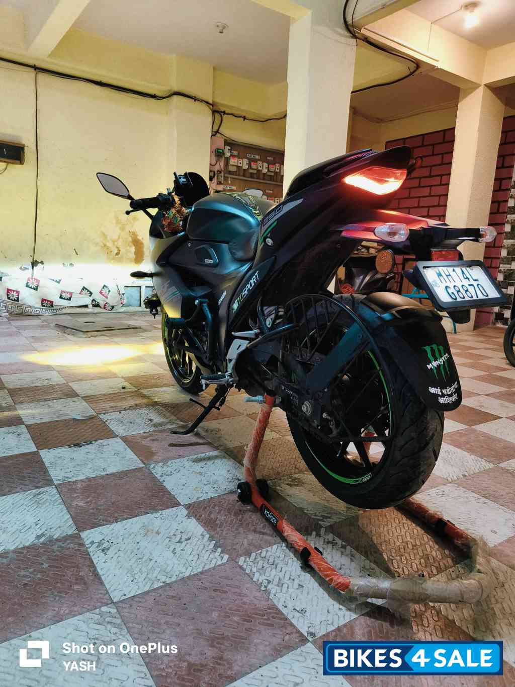 Mat Black Suzuki Gixxer SF 250 BS6