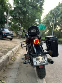 Mat Black Royal Enfield Meteor 350 Stellar