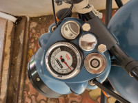 Air Born Blue Royal Enfield Classic Signals Airborne Blue