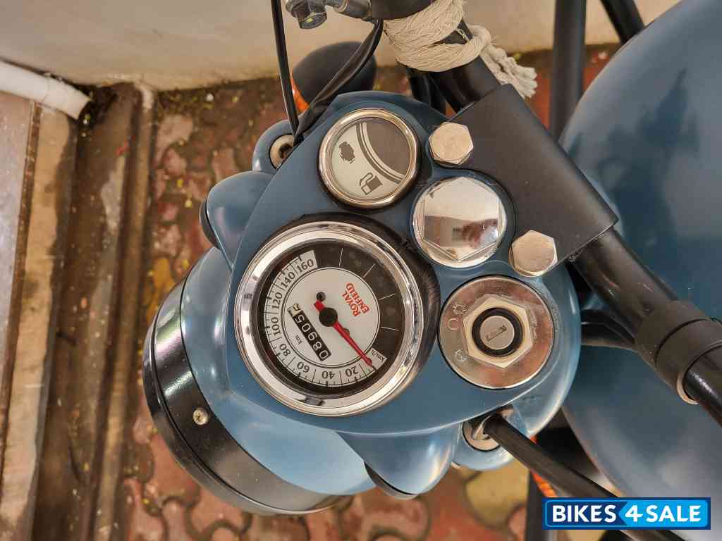 Air Born Blue Royal Enfield Classic Signals Airborne Blue