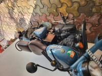 Air Born Blue Royal Enfield Classic Signals Airborne Blue