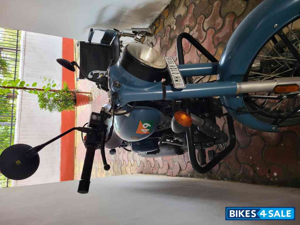 Air Born Blue Royal Enfield Classic Signals Airborne Blue