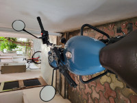 Air Born Blue Royal Enfield Classic Signals Airborne Blue