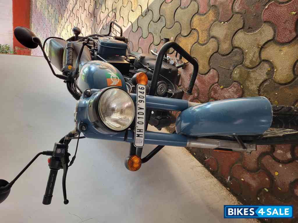 Air Born Blue Royal Enfield Classic Signals Airborne Blue