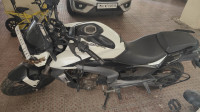 White Bajaj Dominar 400 ABS BS6