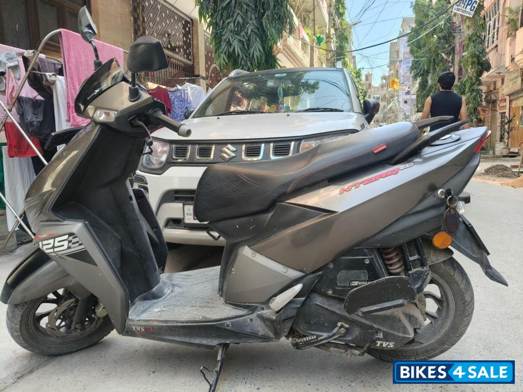 Grey TVS NTORQ 125