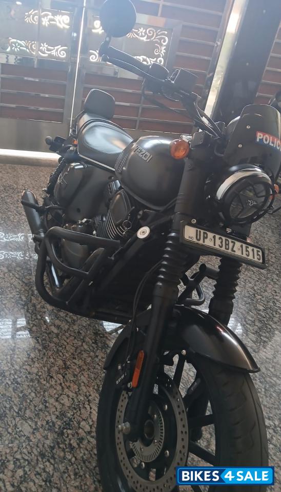 Smoke Grey Yezdi Roadster Dark