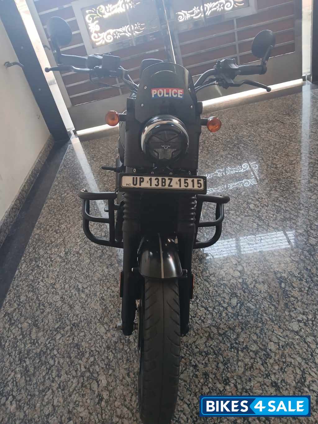 Smoke Grey Yezdi Roadster Dark