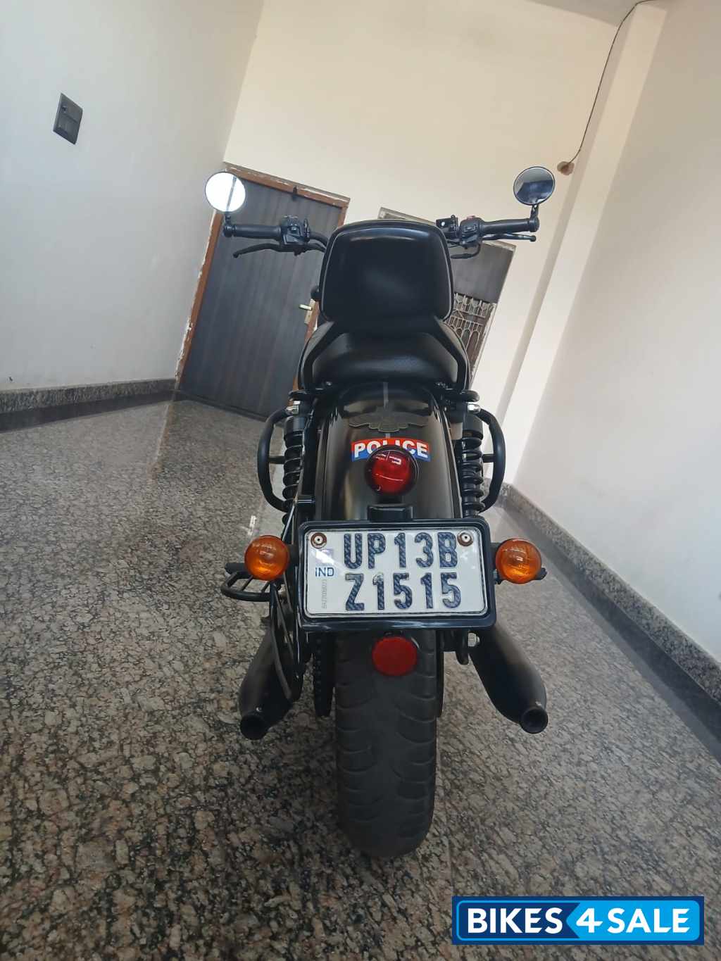 Smoke Grey Yezdi Roadster Dark