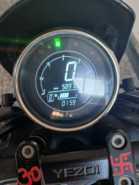 Smoke Grey Yezdi Roadster Dark