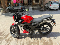 Red TVS Raider 125