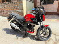 Red TVS Raider 125