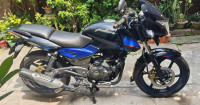 Ebony Black Blue Dkl Bajaj Pulsar 150 Twin Disc