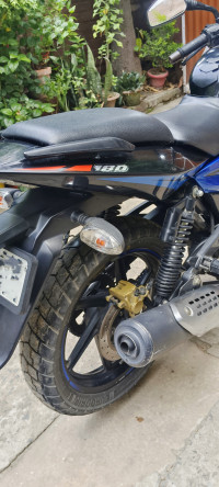 Ebony Black Blue Dkl Bajaj Pulsar 150 Twin Disc