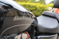 Black And Chrome Harley Davidson Superlow