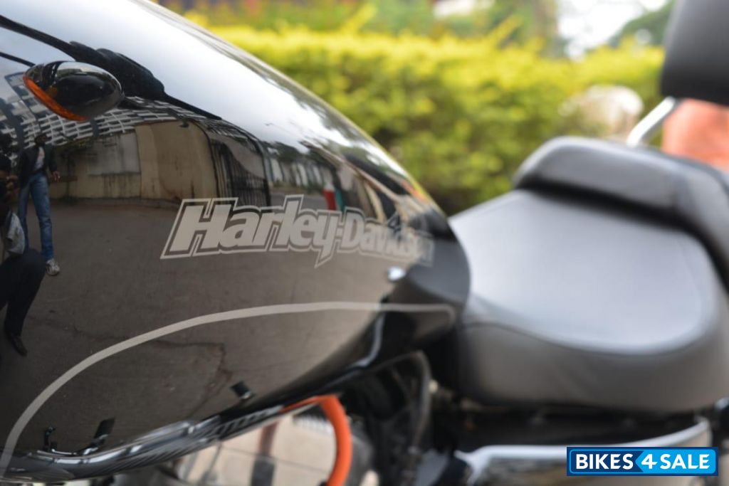 Black And Chrome Harley Davidson Superlow