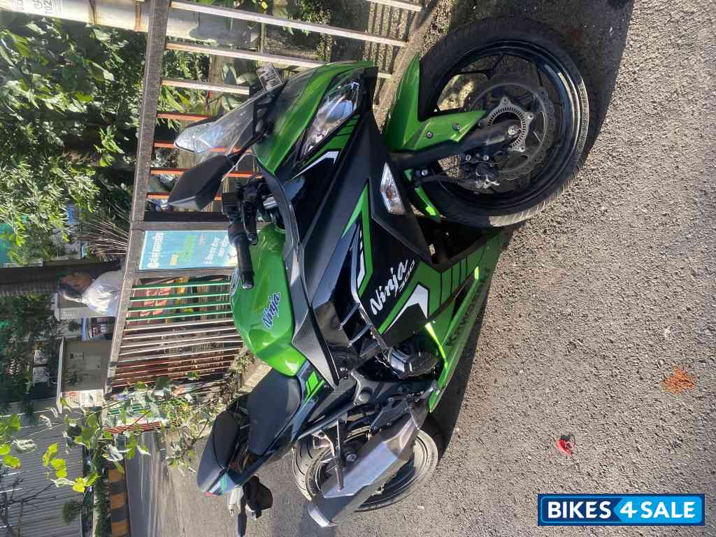 Candy Lime Green Kawasaki Ninja 300 BS6 2024
