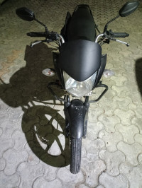 Black Honda Shine 125
