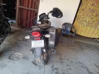 Black Bajaj Platina 100 ES