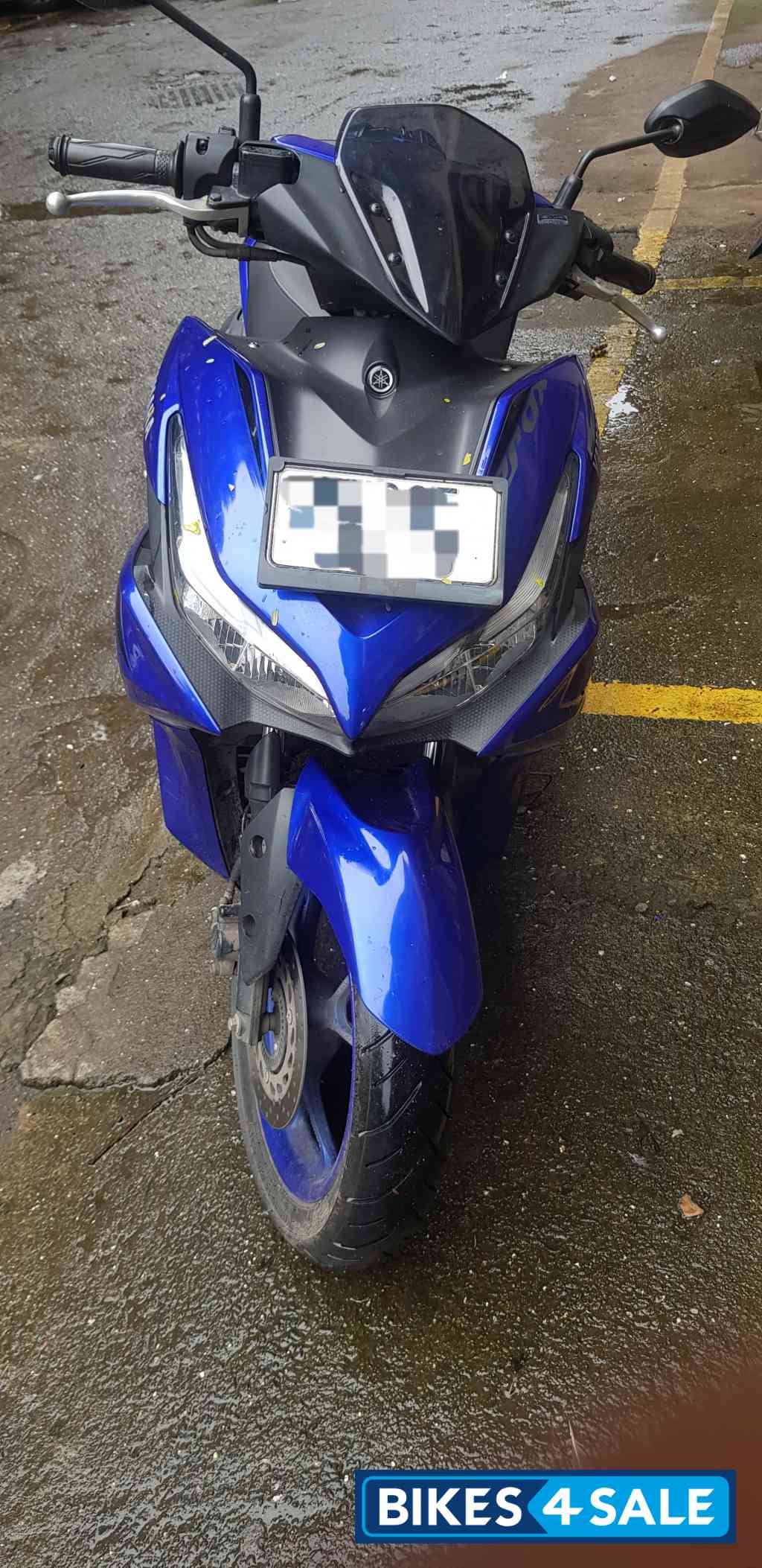 Deep Purplish Blue Yamaha Aerox 155 Version S