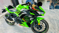 Green Kawasaki Ninja 650 BS6 2023