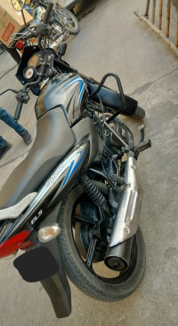 Black+blue TVS Sport BS6