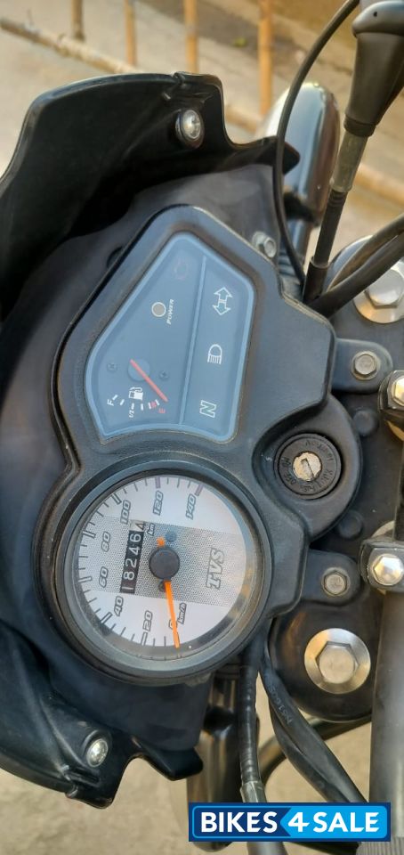 Black+blue TVS Sport BS6