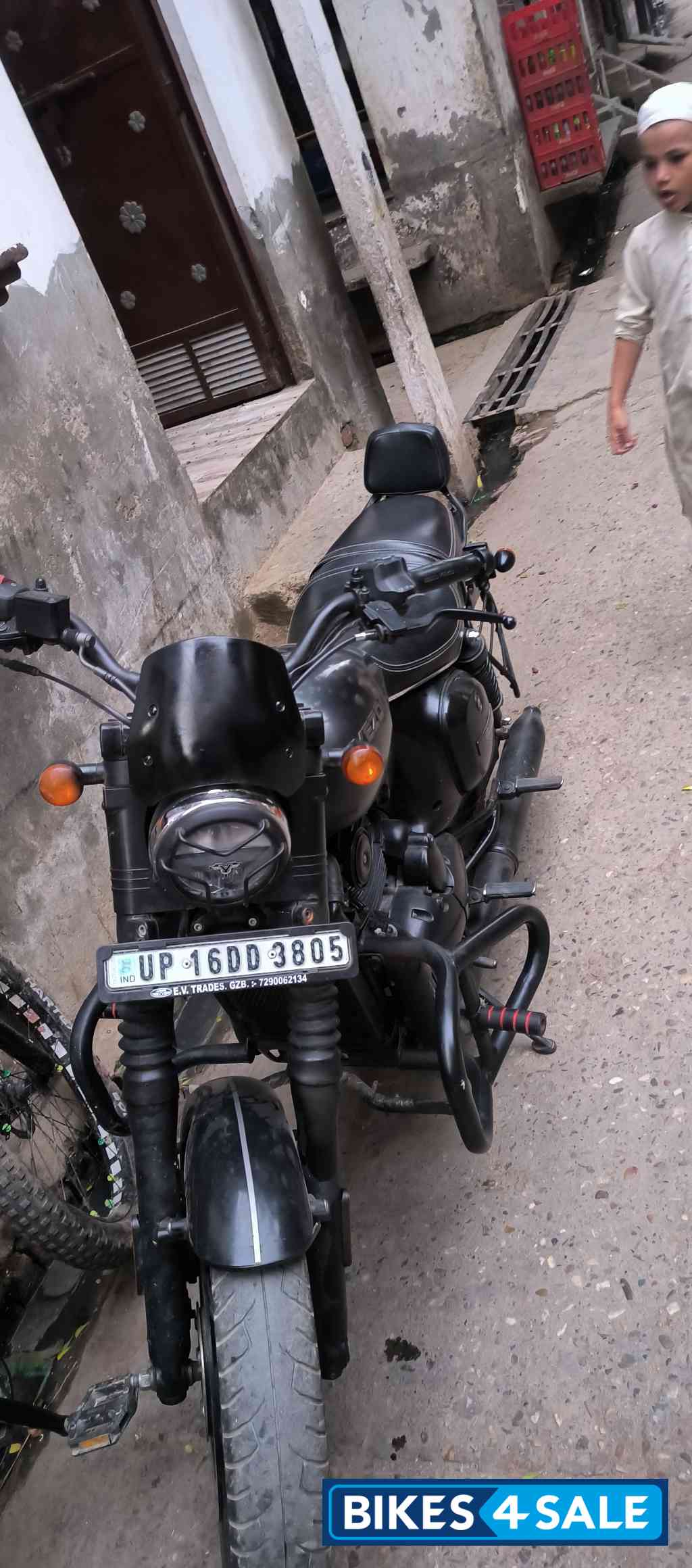 Smoke Gray Yezdi Roadster Dark