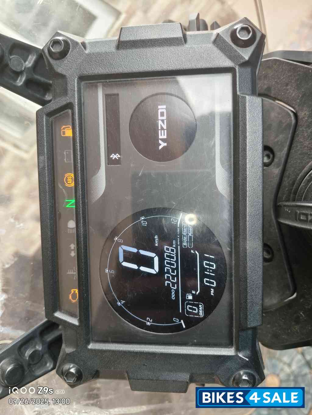 Mambo Black Yezdi Adventure Matte