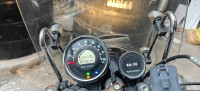 Silver Black Dual Tone Royal Enfield Meteor 350 Supernova