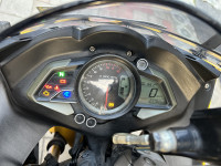 Yellow Bajaj Pulsar RS 200 ABS