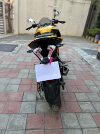 Yellow Bajaj Pulsar RS 200 ABS