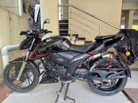 Red And Black TVS Apache RTR 200 4V