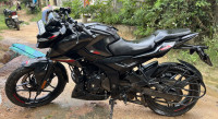 Black Bajaj Pulsar N160 Dual Channel ABS
