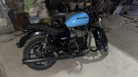 Blue Royal Enfield Thunderbird X 500